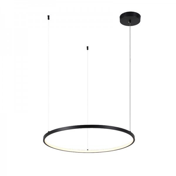 lustre pendente nordecor daire 2220 preto led bivolt 1