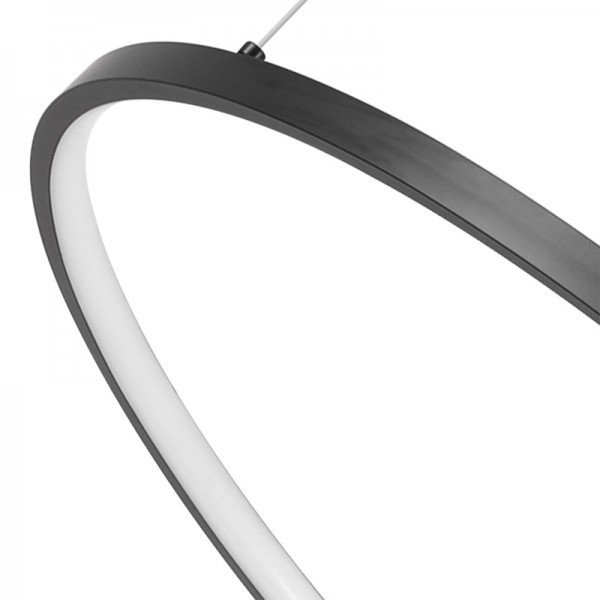 lustre pendente nordecor daire 2220 preto led bivolt 3
