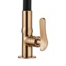 03 torneira lorenzetti lorenflex 1177 rg27 com bica flexivel de bancada rose gold
