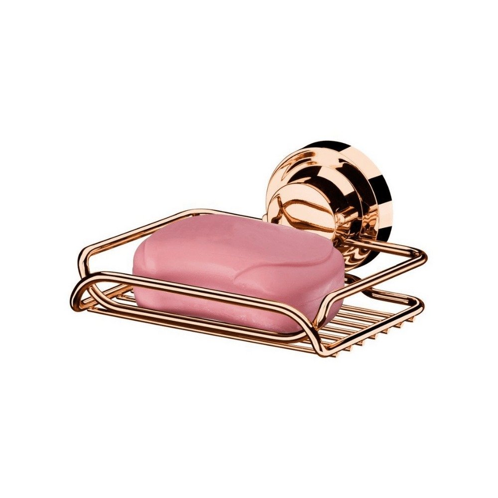 01 saboneteira com ventosa future redondo 4053rg rose gold