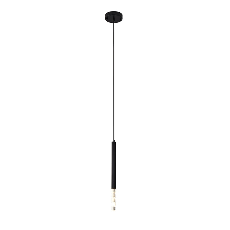05 pendente led pean 3w 3000k preto