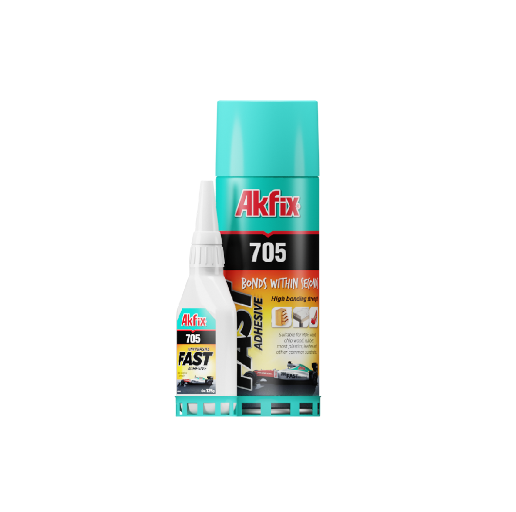 kit super cola adesiva ativador akfix 705 1
