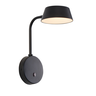 arandela nordecor zavi 2546 7w led preto bivolt 2