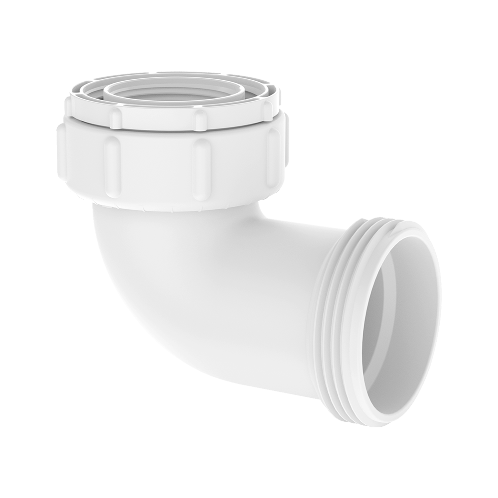 02 joelho branco censi 7169 para sifao tubo extensivel